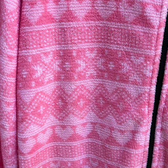 Cozy Pink Patterned Onsie - Picture 4 of 4